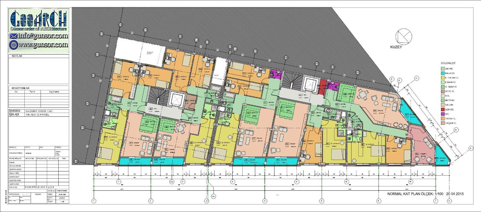 S. Korhan Günsor 1z Mimarlik (c) INKA Insaat (c)